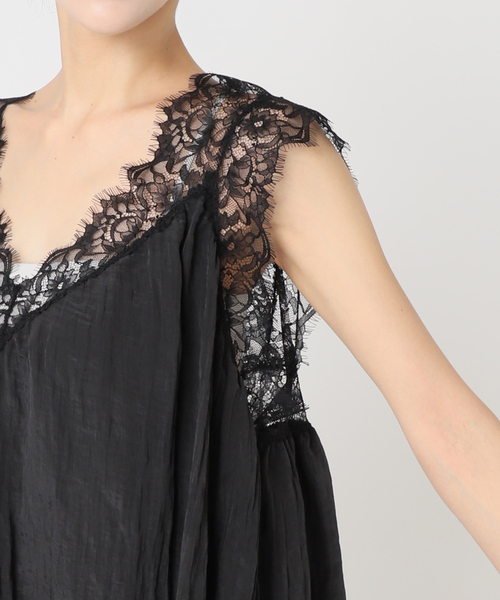 CITYSHOP（シティショップ） ブラウス シャツ LACE TANK ブラウス