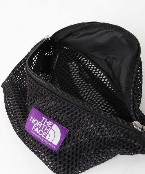 「THE NORTH FACE PURPLE LABEL」 ワンポイントウエストバッグ - ブラック メンズ_画像4