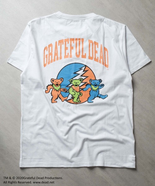Grateful Dead（グレイトフル・デッド） tシャツ 接触冷感 プリント T