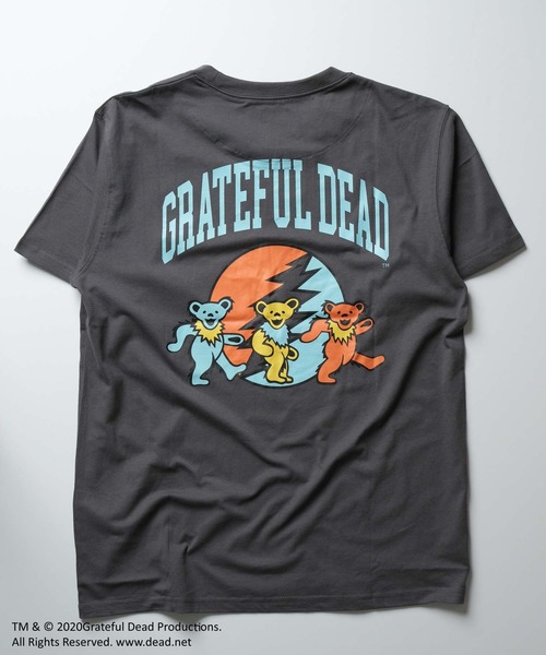 激レア　フルプリント 総柄Grateful Dead Tシャツ Lサイズ Grateful Dead（グレイトフル・デッド） tシャツ 接触冷感 プリント T