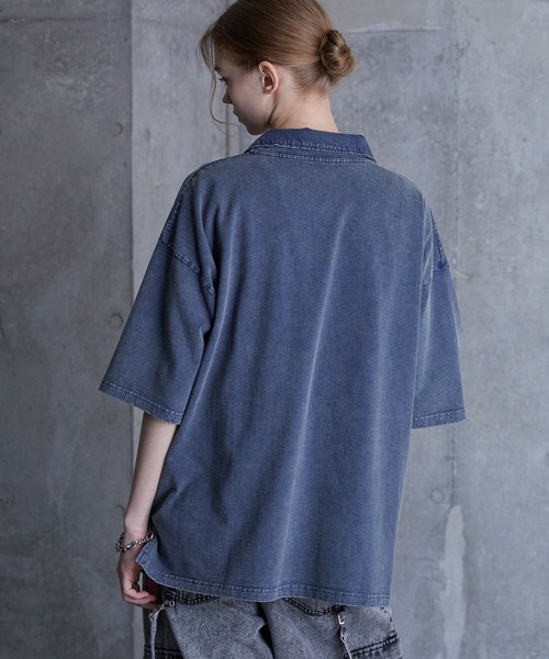 「SERACE」 半袖Tシャツ L ブラック メンズ_画像3