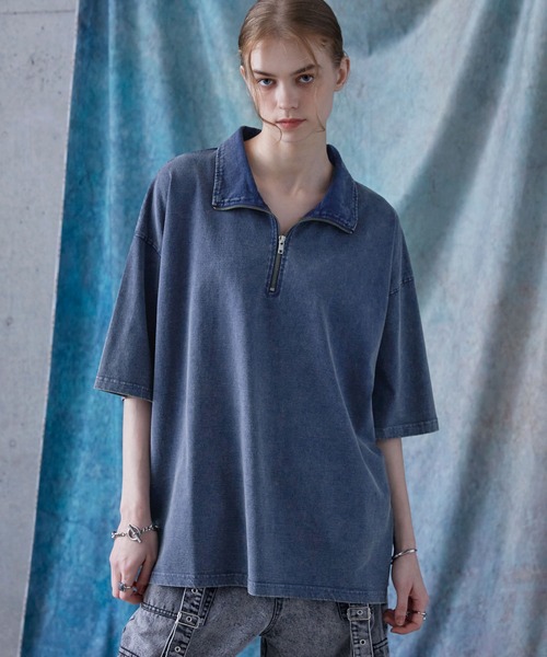 「SERACE」 半袖Tシャツ L ブラック メンズ_画像5