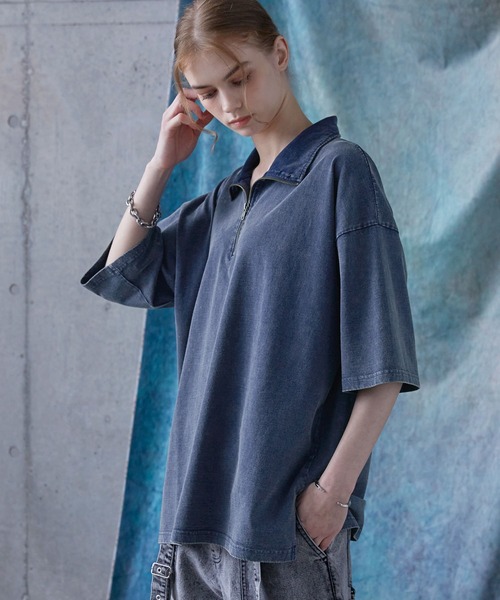 「SERACE」 半袖Tシャツ L ブラック メンズ_画像6