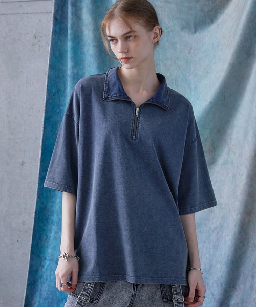 「SERACE」 半袖Tシャツ L ブラック メンズ_画像8
