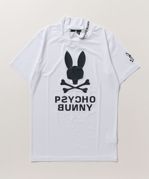 Psycho Bunny（サイコバニー） 半袖Tシャツ LARGE ホワイト メンズ