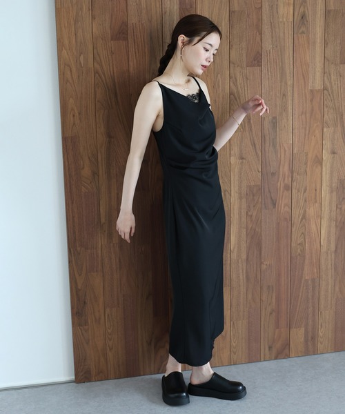 「J by blue」 キャミソールワンピース SMALL ブラック レディース_画像5