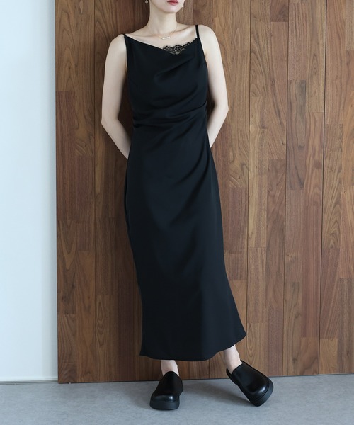 「J by blue」 キャミソールワンピース SMALL ブラック レディース_画像7