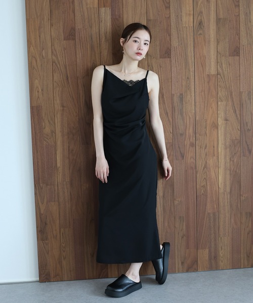 「J by blue」 キャミソールワンピース SMALL ブラック レディース_画像8