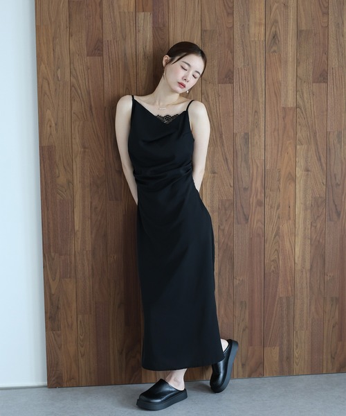 「J by blue」 キャミソールワンピース SMALL ブラック レディース_画像9