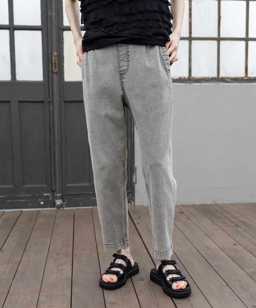 「niko and...」 デニムパンツ MEDIUM ネイビー レディース_画像8
