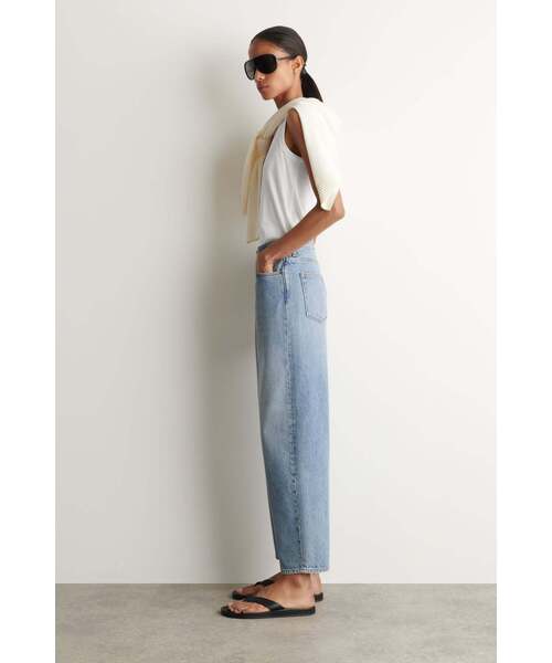 「COS」 デニムパンツ 27 ライトブルー レディース_画像3