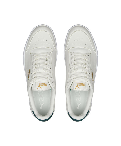 「PUMA」 ローカットスニーカー 24.5cm ホワイト×ブラック メンズ_画像6