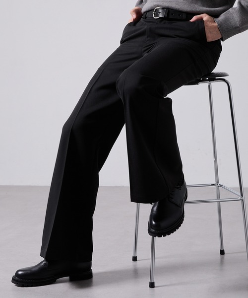 CLEL（クレイル） スラックス 「CLEL」Prime TR Semi-flare Slacks