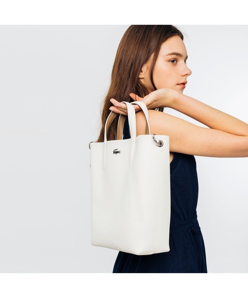 LACOSTE（ラコステ） トートバッグ ANNAリバーシブル縦型 トートバッグ