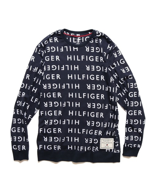 tシャツ Tシャツ Tommy Hilfiger/トミーヒルフィガー LS CREW オールオーバープリントロンT | TOMMY HILFIGER | 10