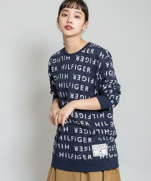 tシャツ Tシャツ Tommy Hilfiger/トミーヒルフィガー LS CREW オールオーバープリントロンT | TOMMY HILFIGER | 11