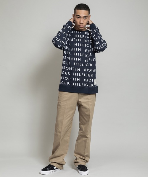 tシャツ Tシャツ Tommy Hilfiger/トミーヒルフィガー LS CREW オールオーバープリントロンT | TOMMY HILFIGER | 15
