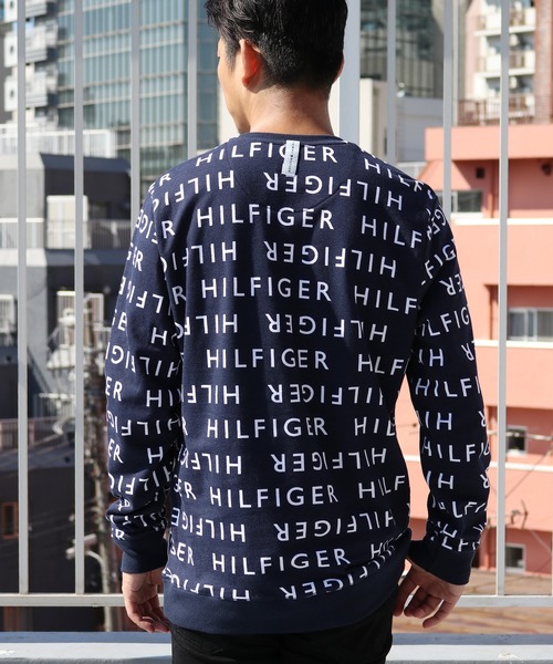 tシャツ Tシャツ Tommy Hilfiger/トミーヒルフィガー LS CREW オールオーバープリントロンT | TOMMY HILFIGER | 03
