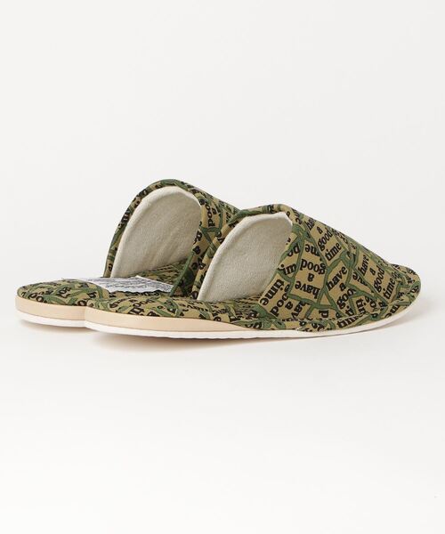 FABRICK(ファブリック) スリッパ HAVE A GOOD TIME」SLIPPERS FABRICK(ファブリック) スリッパ HAVE A GOOD TIME」SLIPPERS