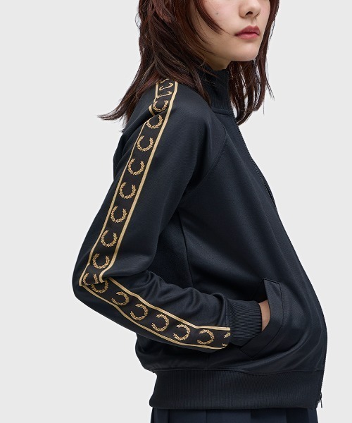 FRED PERRY（フレッドペリー） ジャージ Taped Track Jacket／テープ 