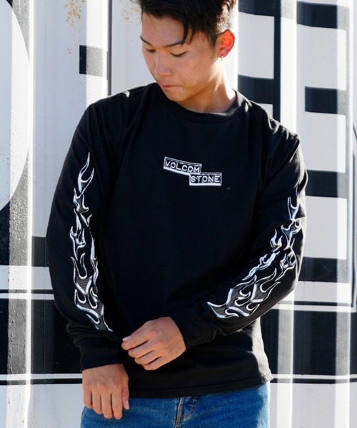 VOLCOM（ボルコム） tシャツ スリーブロゴ ロングスリーブTシャツ/ロン 