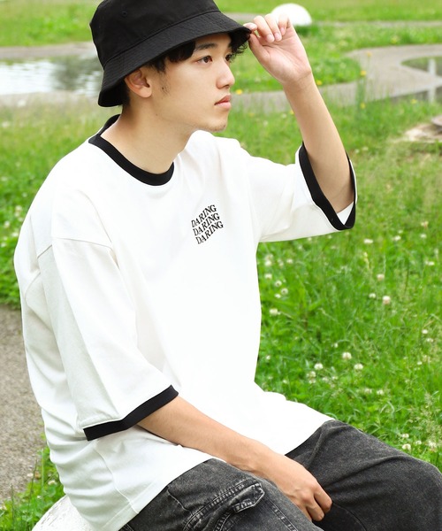 26.5㎝　メンズ ZIP FIVE tシャツ 「ZIP FIVE」 アソート ロゴ ビッグシルエット