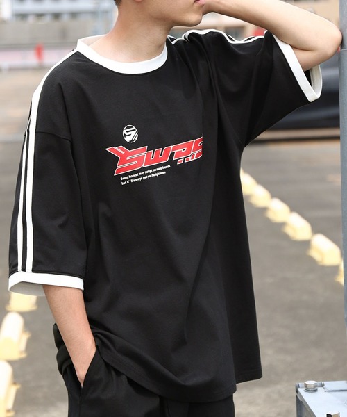 26.5㎝　メンズ ZIP FIVE tシャツ 「ZIP FIVE」 アソート ロゴ ビッグシルエット