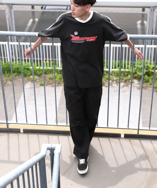 26.5㎝　メンズ ZIP FIVE tシャツ 「ZIP FIVE」 アソート ロゴ ビッグシルエット