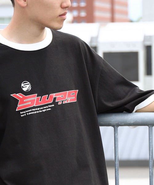 ZIP FIVE tシャツ 「ZIP FIVE」 アソート ロゴ ビッグシルエット