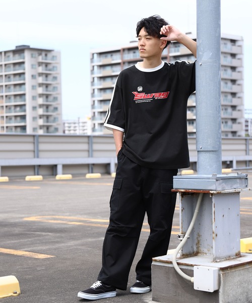26.5㎝　メンズ ZIP FIVE tシャツ 「ZIP FIVE」 アソート ロゴ ビッグシルエット