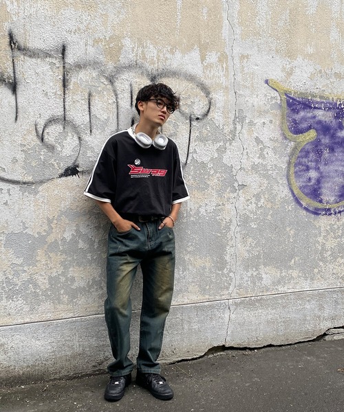 26.5㎝　メンズ ZIP FIVE tシャツ 「ZIP FIVE」 アソート ロゴ ビッグシルエット
