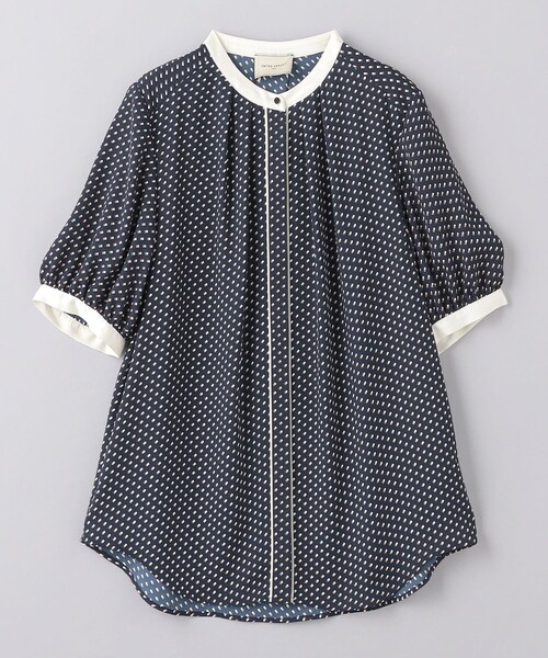 ブラウス シャツ バイカラーパイピング ショートスリーブ ブラウス レディース UNITED ARROWS ブラウス シャツ バイカラーパイピング ショート