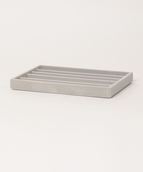 無印良品（MUJI） 収納 重なるベロアケースネックレス用 アクリル