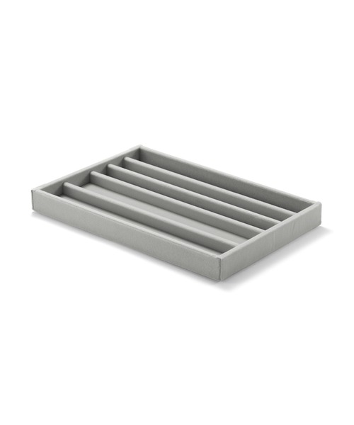 無印良品（MUJI） 収納 重なるベロアケースネックレス用 アクリル