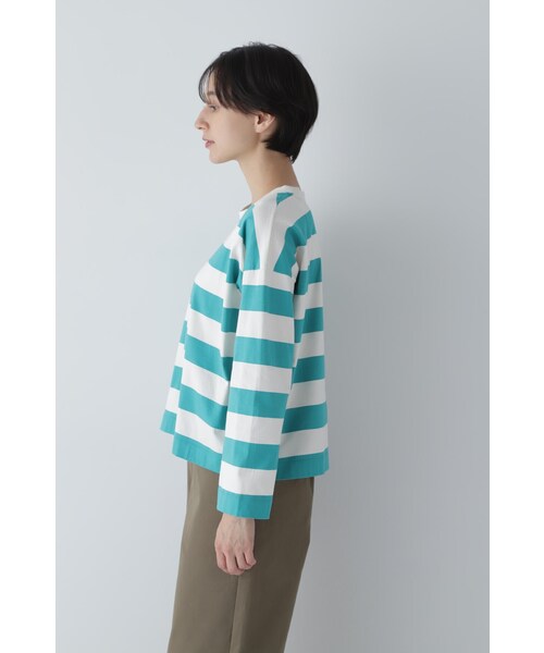 human woman / ヒューマンウーマン ◆太ボーダーカットソー 楽天市場】【SALE／60%OFF】◇太ボーダーカットソー human woman