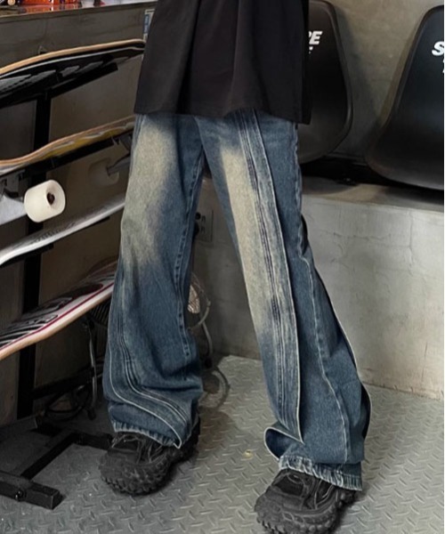 ROOP TOKYO ジーンズ LOOSE FIT DESIGN DENIM/ルーズフィット