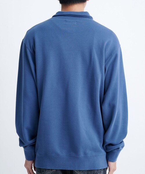 トレーナー スウェット 「FAF/フェイクアズフラワーズ」Half Zip