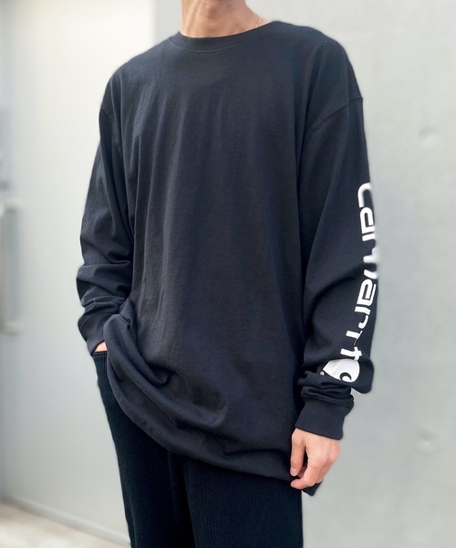 tシャツ Tシャツ レディース 「carhartt」カーハート Long Sleeve Graphic Logo T-Shirt ロングスリーブ グラ｜zozo｜04