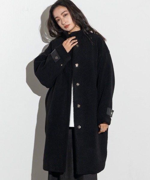 EUCLAID（エウクレイド） コート アウター ボアコクーンコート