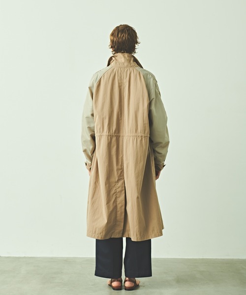 kha:ki（カーキ） トレンチコート コート 「KHA:KI/カーキ」ミリタリー