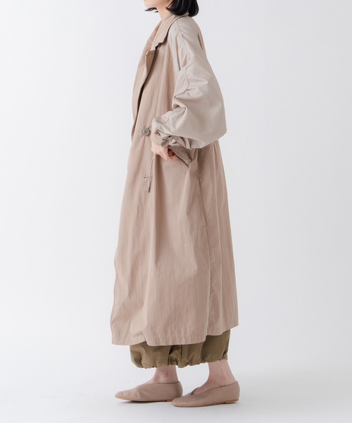 kha:ki（カーキ） トレンチコート コート 「KHA:KI/カーキ」ミリタリー