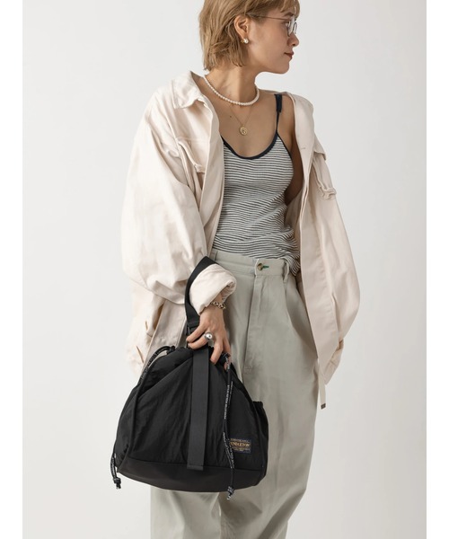 【未使用】 PENDLETON × MARIE INABA 離脱ポーチ付バッグ PENDLETON エコバッグ 「PENDLETON×MARIE INABA」DRAW 2WAY BAG