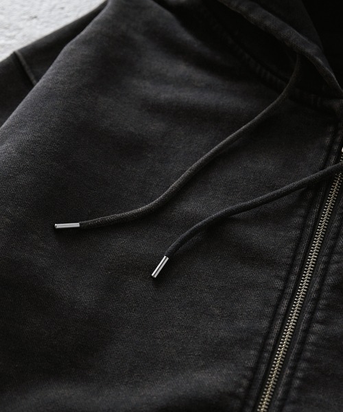 CLEL パーカー 「CLEL」Heavy Weight Logo Embroidered Full-Zip