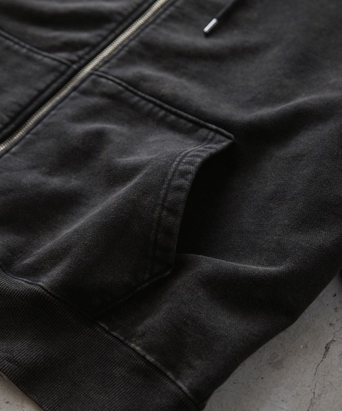 CLEL パーカー 「CLEL」Heavy Weight Logo Embroidered Full-Zip