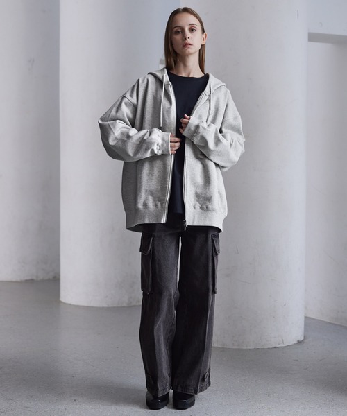 CLEL（クレイル） パーカー 「CLEL」Heavy Weight Logo Embroidered