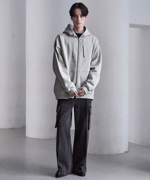 新品 GREYCHORD PAUL ZIP HOODIE パーカー グレーコード FRAMeWORK（フレームワーク）の「【GREYCHORD/グレーコード】PAUL ZIP