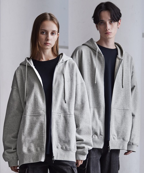 CLEL（クレイル） パーカー 「CLEL」Heavy Weight Logo Embroidered