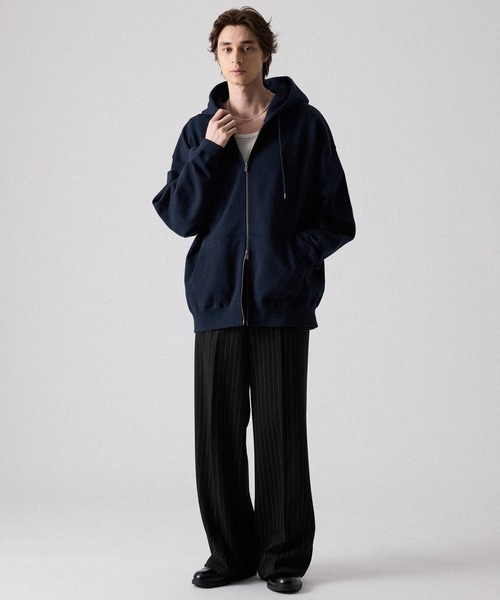 CLEL（クレイル） パーカー 「CLEL」Heavy Weight Logo Embroidered