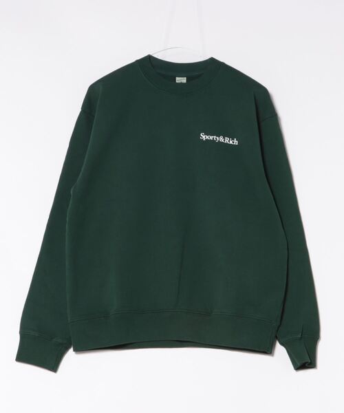 Sporty & Rich ダークグリーン スウェット上下セット Sporty & Rich ダークグリーン スウェット上下セット