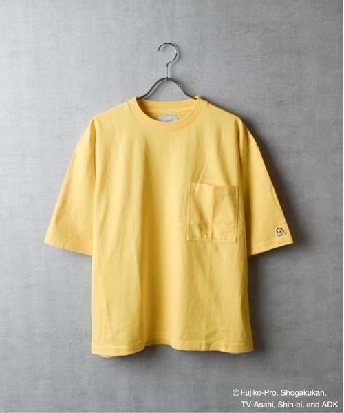 tシャツ Tシャツ レディース 「TETERA×ドラえもん」OVER DYE T-SH-L-LGRAY / ドラえもん刺繍 オーバーダイ加工 ショート｜zozo｜04